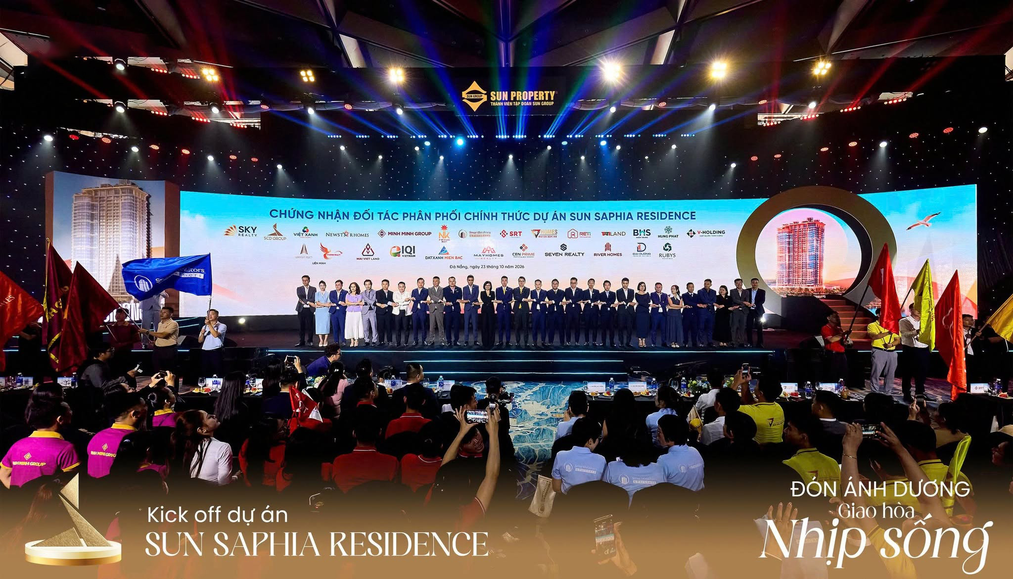 Cùng nhìn lại những khoảnh khắc đáng nhớ sự kiện Kick-off Sun Saphia Residence