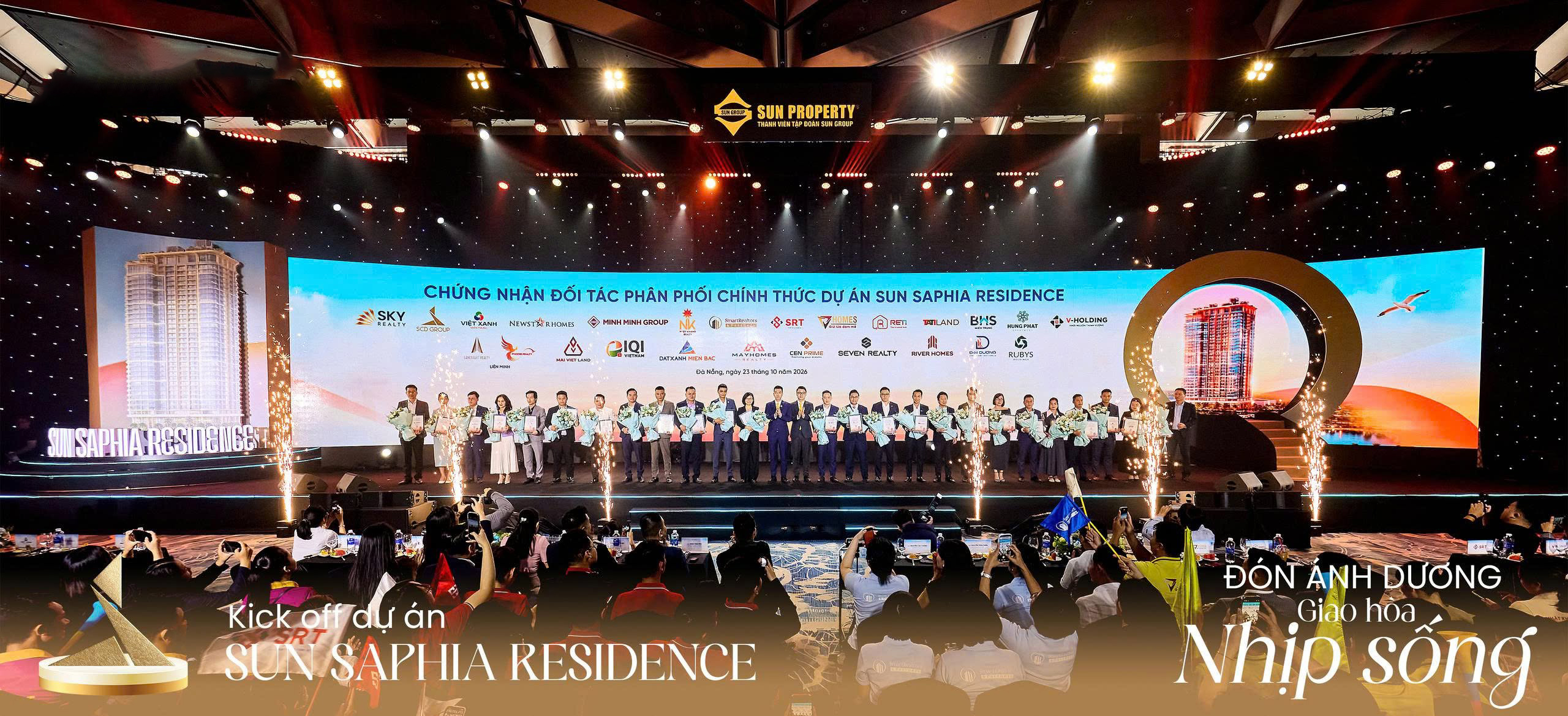Cùng nhìn lại những khoảnh khắc đáng nhớ sự kiện Kick-off Sun Saphia Residence