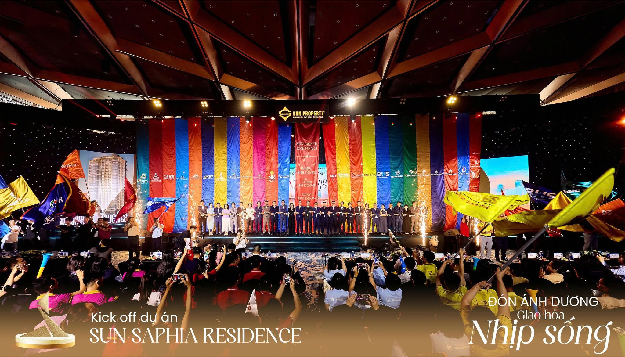 Cùng nhìn lại những khoảnh khắc đáng nhớ sự kiện Kick-off Sun Saphia Residence